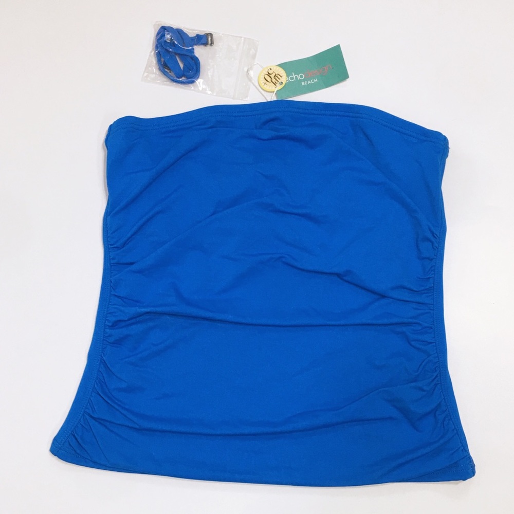 Echo Design Beach🏖 Royal Blue Strapless Size XS